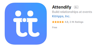 Download the Attendify app 